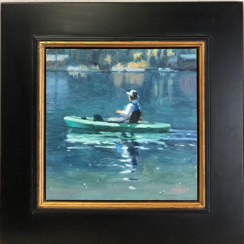 Click to view detail for Morning on the Lake 8x8 $475